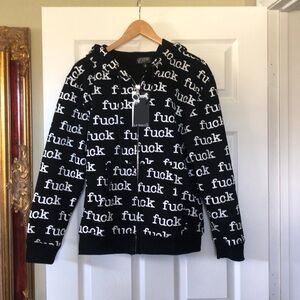 NWT Lip Service hoodie, Small.